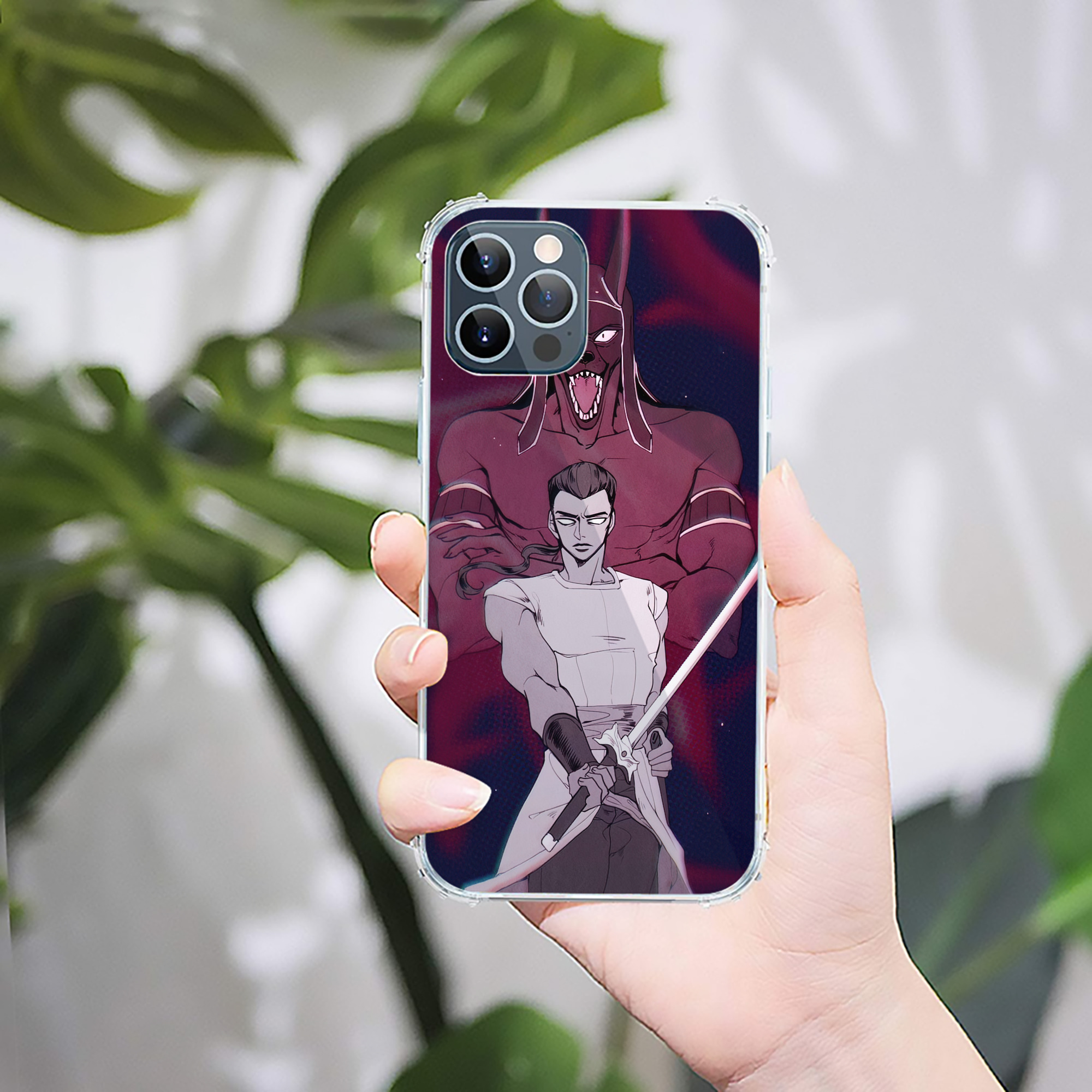 （画像用） ジョジョの奇妙な冒険 JoJo's Bizarre Adventure 【iPhone 12シリーズ対応】透明スマホケース（クリアソフトケース）